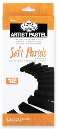 Royal & Langnickel Charcoal, 12-Piece