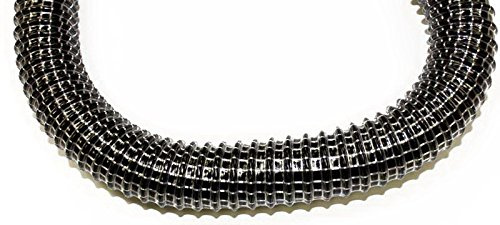 Fitall 035401250429 hose, 50' x 1 1/4 super vac-u-flex black