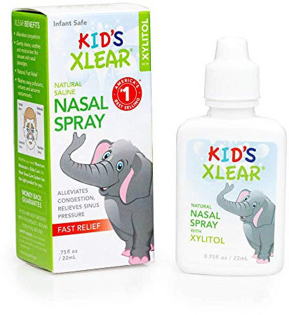 Xlear Naturlig Näs­spray med Xylitol för Barn, 22 ml (Pack of 4)