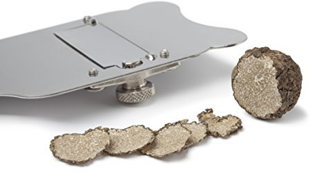 MAAJ® TRÜFFELHOBEL EDELSTAHL PROFI HOBEL MIT GLATTER KLINGE AUS ITALIEN