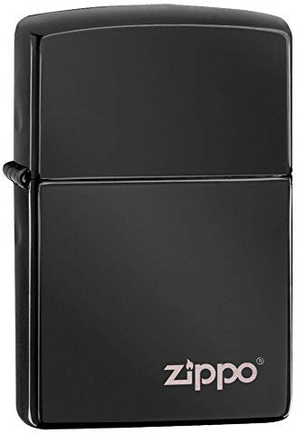 Zippo 2001727 Feuerzeug 24756 Ebony with Logo