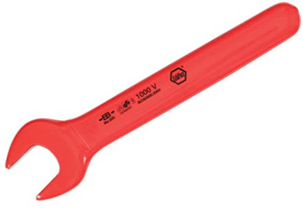 Wiha 20138 Open Ended Spanner with Insulated Handle, Inch, 9/16