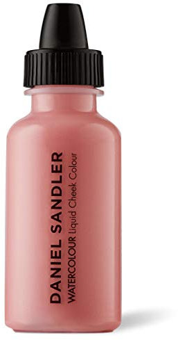 Daniel Sandler WATERCOLOUR LIQUID BLUSH 'FLUSH' – Lightweight, Buildable, Water-Resistant Formula for Cheeks, Lips & Eyes