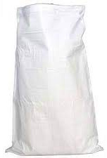 HELGUEFER - Saco Rafia Blanca Pack 50 Unid. 55x95cm | Sacos para Escombros Reutilizables y Sin Cierre | Resistentes para Obra, Jardín y Almacenaje | Capacidad hasta 50 kg