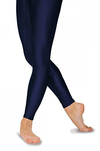 Roch Valley FLST Ballett Strumpfhosen ohne Fußteil aus Lycra Marineblau 1B (122-128cm)