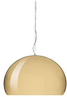 Kartell FL/Y, Suspension Lamp, Gold