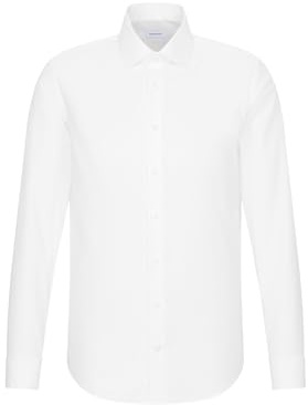 Seidensticker Herren Mens Shaped Gala Clothing, Weiß(021006), 43 EU