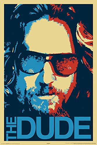 Close Up The Big Lebowski Poster The Dude (61cm x 91,5cm) + Ãœ-Poster