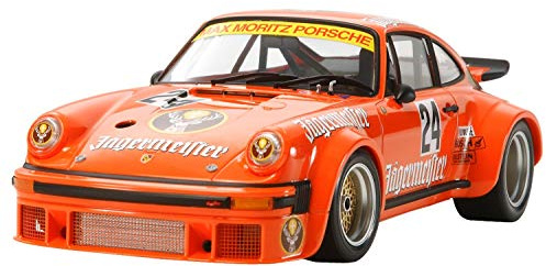 Tamiya Porsche Vehicle 300024328 934 Jaegermeister Car Model Kit 1:24, Orange