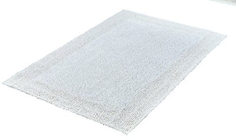 Kleine Wolke Badteppich Cotone, 70 x 120 cm, schneeweiß
