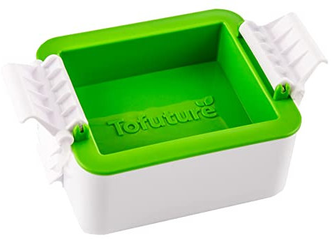 Tofuture Tofu Press - The Original BPA Free, Dishwasher Safe Tofu Presser - for Tastier, Firmer Tofu - Easy to Use, Efficient Tofu Maker - Ideal for Meal Prep - Designed in The UK – Fits 8-14 oz Tofu