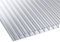 LASTRA POLICARBONATO ALVEOLARE 210x100 cm Spessore 10 mm 2 PARETI TRASPARENTE