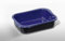 Riess, 0431-025, Wavehandle Bratpfanne, CLASSIC - SCHWARZ/BLAU, Maße 36 x 26,5 cm, Höhe 9.8 cm, Emaille, Bräter, Auflaufform, Induktion