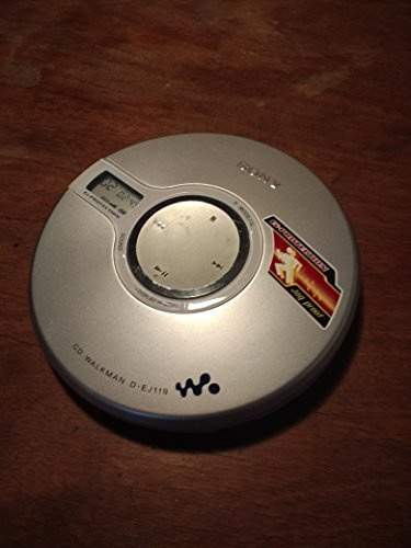 Sony D-EJ119 Personal CD Player, Silver