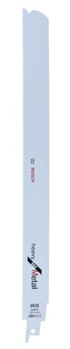 Bosch Accessories lame de scie sabre pour le métal S 1226 BEF BIM Heavy for Metal coupe fine 5 pièces 2608657396