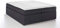 3F FURNITURE FOR FRIENDS Boxspringbett Bella Anthrazit 180x200 cm H3, 7-Zonen Taschenfederkernmatratze inkl. Visco-Topper, ohne Kopfteil