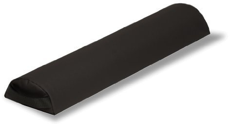 EarthLite W68034BL Half Round Bolster Black,Grade: 1 to 1,Age: 6 Height, 6 Wide, 26 Length