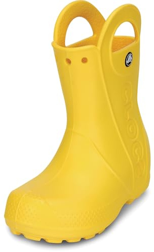Crocs Unisex Kinder Handle It Rain Boot Kids Stiefel, Yellow, 23/24 EU