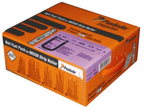 Paslode Impulse Packs - Galvanised Plus (Smooth) - Diameter 3.1 x 90 mm (141234-IM350)