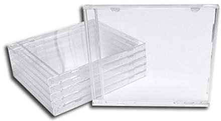 CD Leerboxen Jewel Case Protected (25 Stück) OHNE CD TRÄGER/EINLEGER !!!