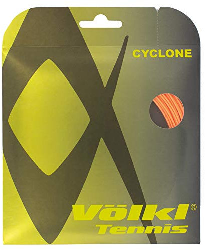 Volkl Cyclone Tennissaiten-Set, Stärke: 1,20 mm, Farbe: Orange