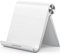 UGREEN Soporte Móvil Mesa, Stand Multiángulo para Smartphones Ajustable Compatible con iPhone 16/15/14/13/12, Galaxy S24/S23, Xiaomi Redmi 10/9 Pro Blanco
