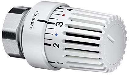 Oventrop Thermostat maxi/min 7-28 °C anthrazit/weiß