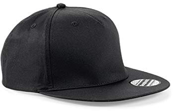 Beechfield Unisex Panel Snapback Rapper Cap