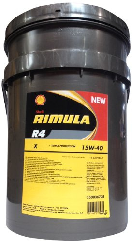 SHELL Motoröl 15W-40 Rimula Mineralöl Motor Öl ACEA E7 API CI-4 API SL R4 X 20L