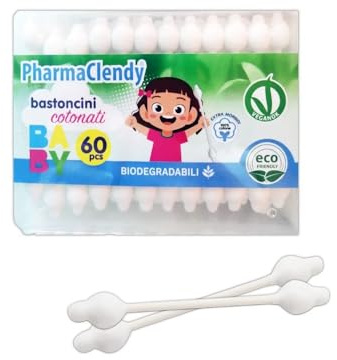 Clendy Baby Coton-tiges 56 pièces