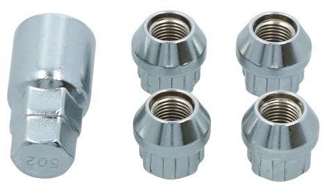 CARPOINT 0520505 Serie/Kit Bulloni antifurto Anteriore Posteriore