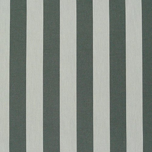 SCHÖNER LEBEN. Markisenstoff Outdoor Toldo gestreift grau Creme