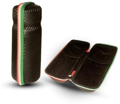 Barbieri - Borraccia bicicletta, porta oggetti Carbon Look PNK, CARBON LOOK