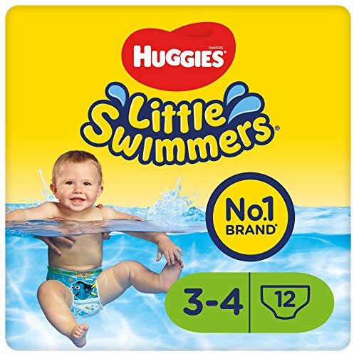 Huggies Little Swimmers Schwimmwindeln, Gr. 3-4, 12 Stück, 7-15kg