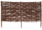 WEIDENPROFI Beeteinfassung Weide, waagerecht geflochten, 120 x 60 cm