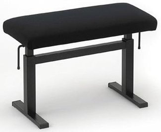 Andexinger Klavierbank Lift 484-S Sitz 65x33 cm Stoff schwarz, made in Germany