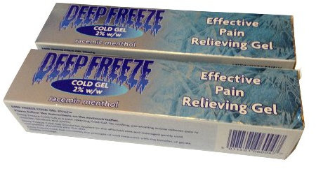 Deep Freeze Cold Gel Fast Targeted Pain relief, Multipack of 2, (35g each)