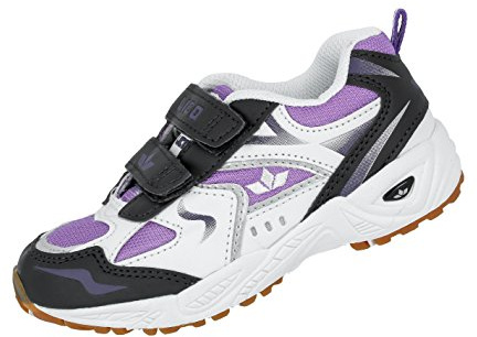 Lico Bob V, Scape per Sport Indoor Unisex - Bambini e ragazzi, Bianco Viola Blu Navy, 30 EU
