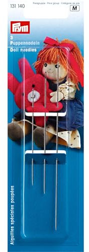 Prym 131.140 Muñeco Agujas, Metal, Plata