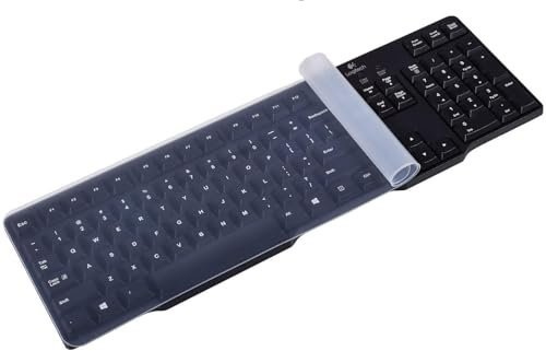 Universal del Teclado de Silicona Protector de la Piel para el Ordenador portátil de Netbook (tamaño: 445 mm x 135 mm)