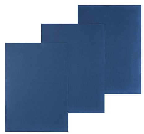 Pavo Einbanddeckel-Leinenoptik DIN A4, 250 g/m², 100-er Pack, blau