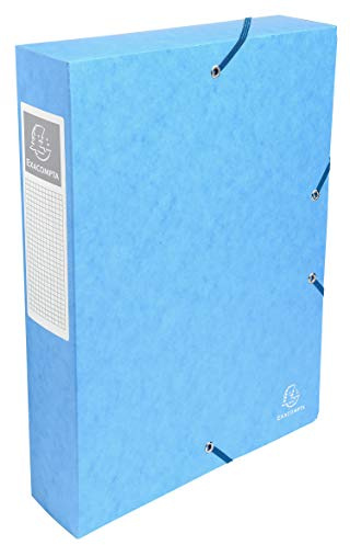 Exacompta 50606E - Carpeta de proyecto con goma, color turquesa