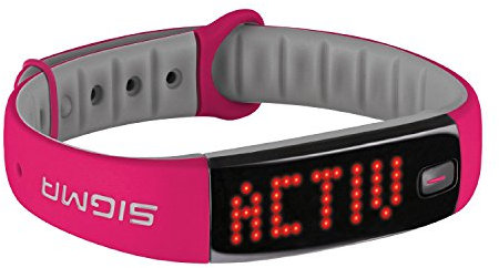 Sigma Activity Tracker ACTIVO, berry pink, 22912