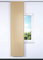 Rollmayer SCHIEBEVORHANG FLACHENVORHANG SCHIEBEPANEL SCHIEBEGARDINE Vorhang RAUMTEILER 60 x 245 cm Kollektion Vivid (Beige 3, Klettband)