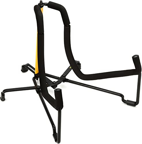 Hercules Stands GS301B TravLite Gitarrenständer, schwarz, gelb, 1