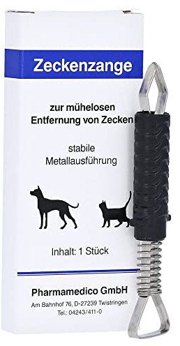 Zeckenzange aus Metall