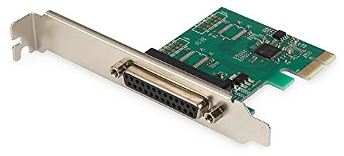 DIGITUS IO-Karte - PCIe - Parallele Schnittstellen-Karte - 1-Port DSUB-25 - Chipsatz AX99100