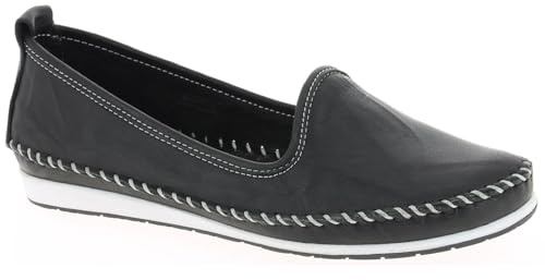 Andrea Conti Damen 0027449 Slipper, Schwarz Schwarz 002, 38 EU