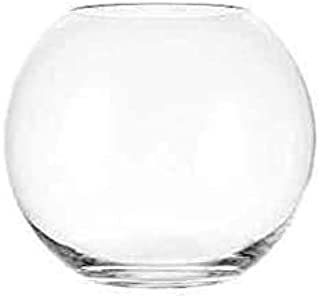 Boule géante XXXL, vase cristal clair soufflé, diamètre 40 cm, hauteur 34 cm, ouverture 21-24 cm