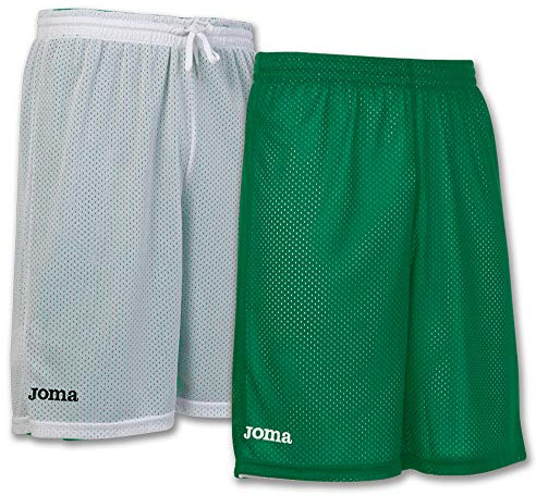 Joma Rookie Basketballshort Wendeshort grön-vit grön medium vit, XL